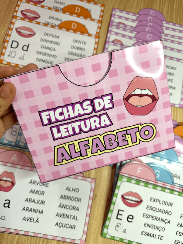 Fichas de Leitura Alfabeto - Image 6