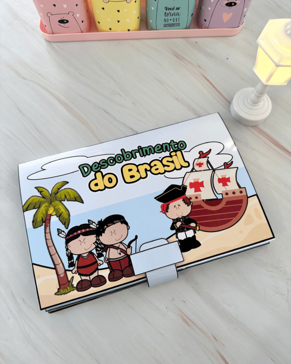 Livro 3D Descobrimento do Brasil