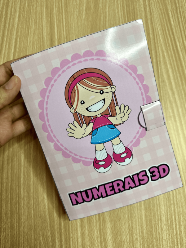 Livro Numerais 3D