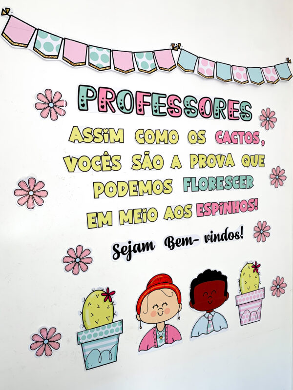 Painel Bem-Vindos Professores - Image 2