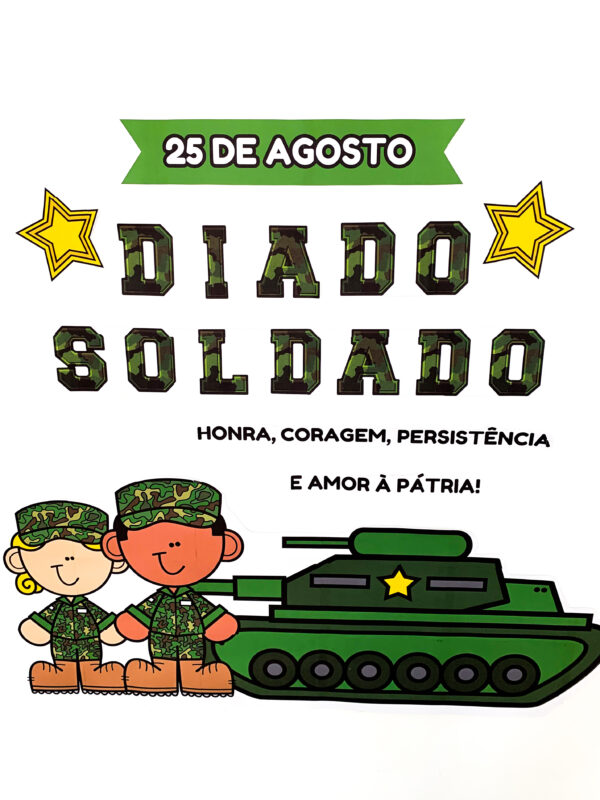 Painel e Atividades Dia do Soldado - Image 2